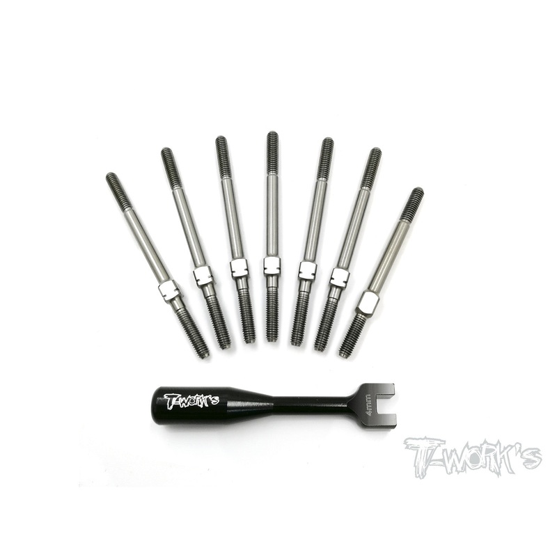 TB-167 64 Titanium Turnbuckle Set ( For Xray XB4 2018 )