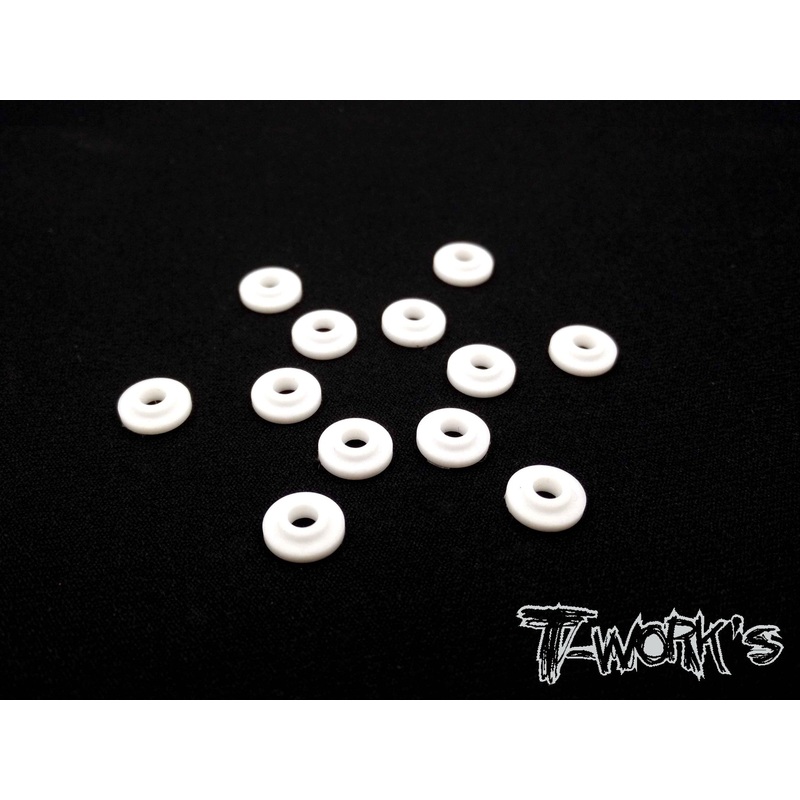 TE-123 Teflon Shock Shaft Guides ( For HPI Pro 5 )   12pcs.