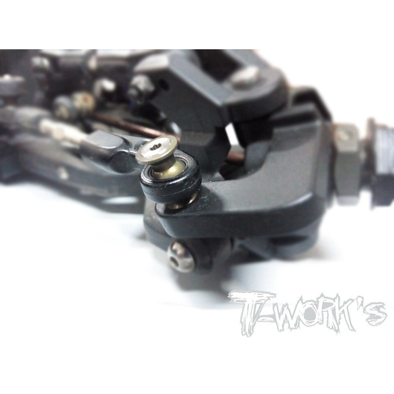 TO-184 7075-T6 Hard Coated Steering Ball 4pcs.( For Hong Nor & OFNA X3 )