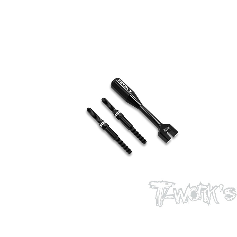 ABB-X12'25Alum.7075-T6 Black Coating Turnbuckle Set ( For Xray X12'22 / X12'23 / X12'25)