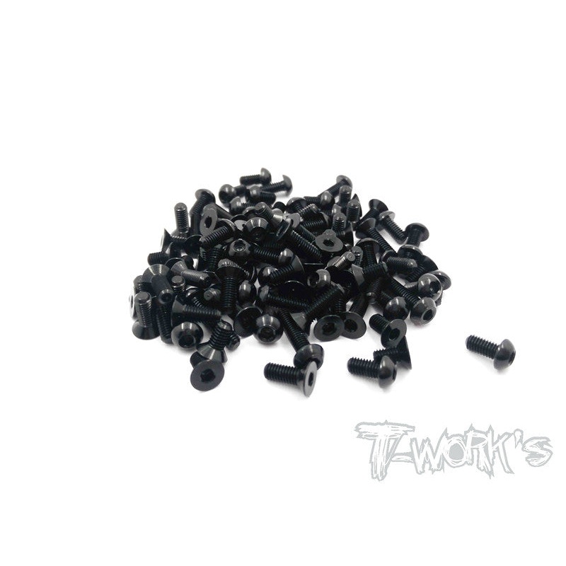 ASS-4X 7075-T6 Screw set 111pcs.( For Serpent Project 4X )