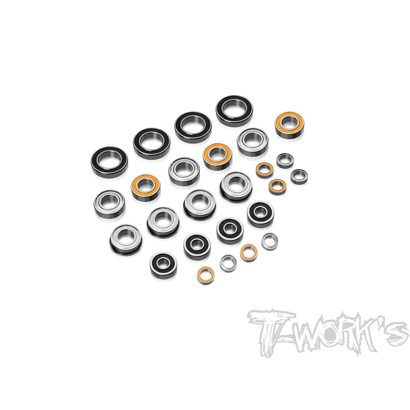 BBS-EB482.2     Precision Ball Bearing Set  ( For Tekno EB48 2.2 ) 26pcs.