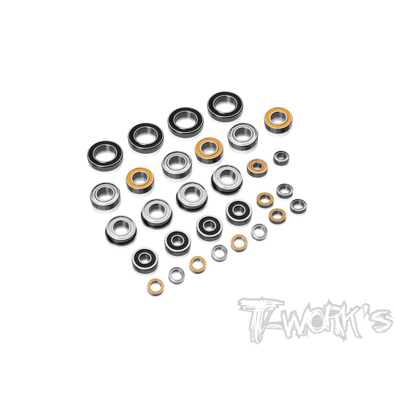 BBS-NB482.2     Precision Ball Bearing Set  ( For Tekno NB48 2.2 ) 30pcs.