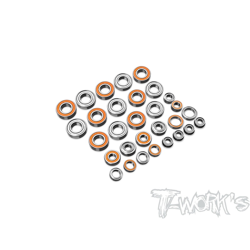 BBS-S35-GT2   Precision Ball Bearing Set  ( For SWORKZ S35-GT2 ) 30pcs.