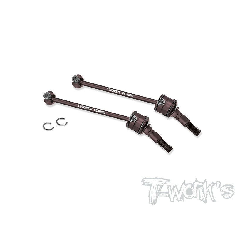 DBBD-X424-F     Dual Ball Bearing Front Driveshafts ( For Xray X4'23/24/X4F'24)