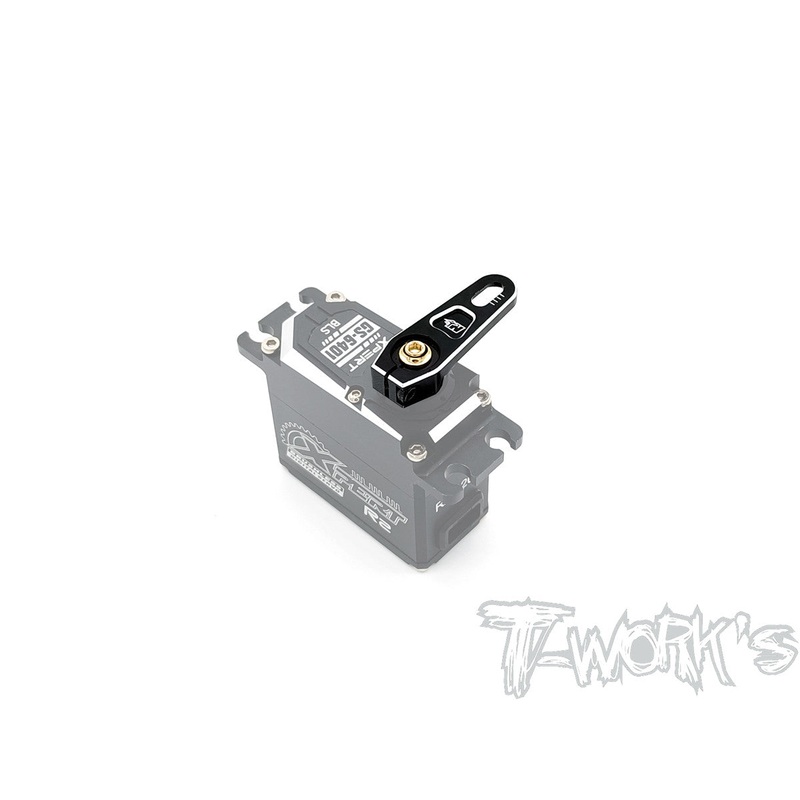 TA-138 Adjustable 7075-T6 Alum. Clamping 23T / 25TServo Horn +5mm