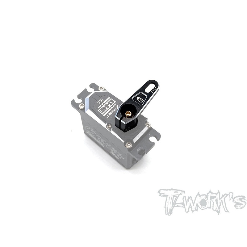 TA-141 Adjustable 7075-T6 Alum. Clamping 23T/25T Servo Horn +15mm