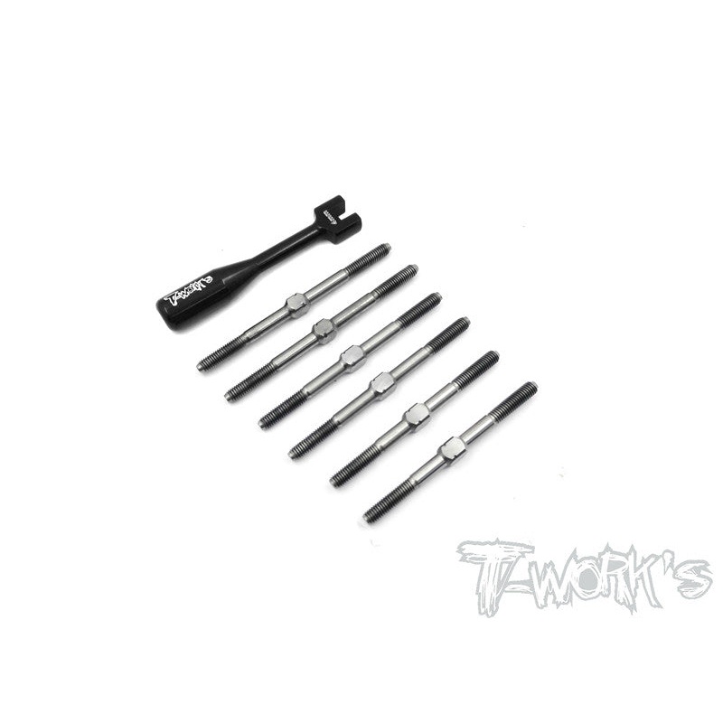 TB-090 64 Titanium Turnbuckle Set ( For Yokomo YZ-4 )
