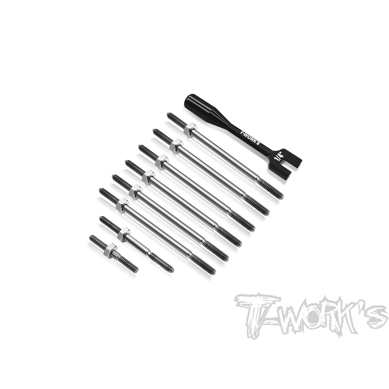 TB-313-BTitanium Turnbuckle Set (For Team Associated RC10T )