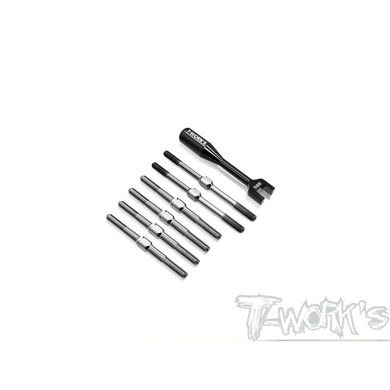 TB-336   64 Titanium Turnbuckle Set( For Tekno SCT4102.0 )