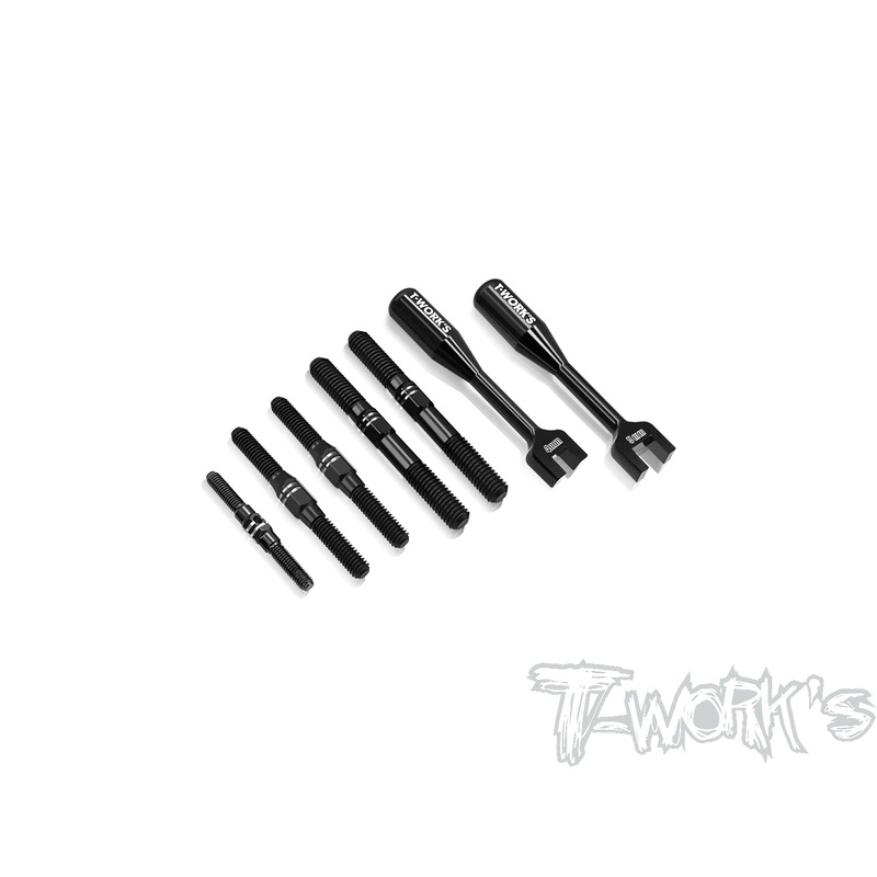 TBB-F8   64 Titanium Black Coating Turnbuckle Set( For Sparko F8/F8e )