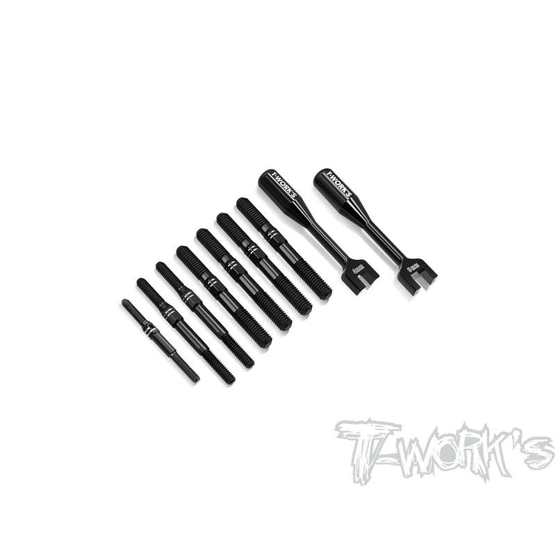 TBB-GTX8-2023  64 Titanium Black Coating Turnbuckle Set( For Xray GTX 2022 /GTX8 2023 )