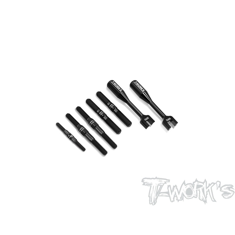 TBB-IFB8   64 Titanium Black Coating Turnbuckle Set( For Infinity IFB8 )