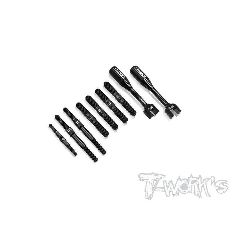 TBB-MP10   64 Titanium Black Coating Turnbuckle Set ( For Kyosho MP10/MP10E/ MP10 TKI2 )