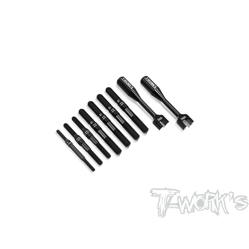 TBB-N1E  64 Titanium Black Coating Turnbuckle Set( For Agama N1E )