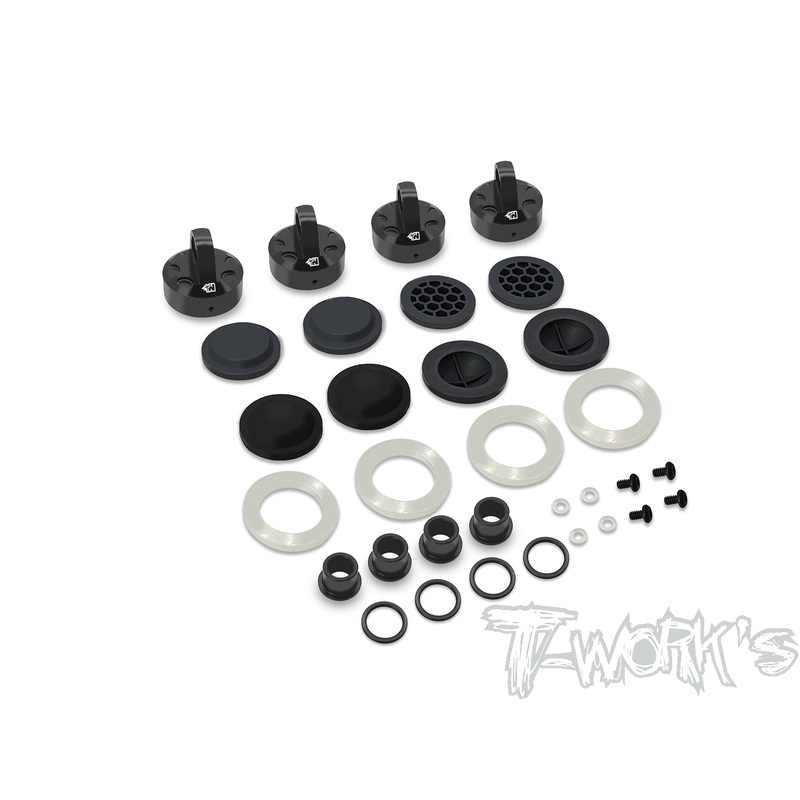 TO-343-IFB8   Black Hard Coated 7075-T6 Alum Mult-adjust alternatives Shock Cap Shock Cap (  For Infinity IFB8 )