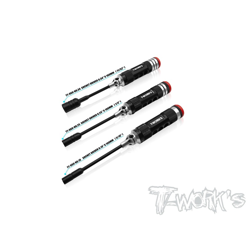 TT-060-SD-InchInch Socket Driver Set  ( 3/16", 1/4", 11/32" each one  )