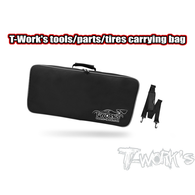 TT-110-GB     T-Work's 1/8 Buggy Tire Carry Bag ( Can store 10 set )