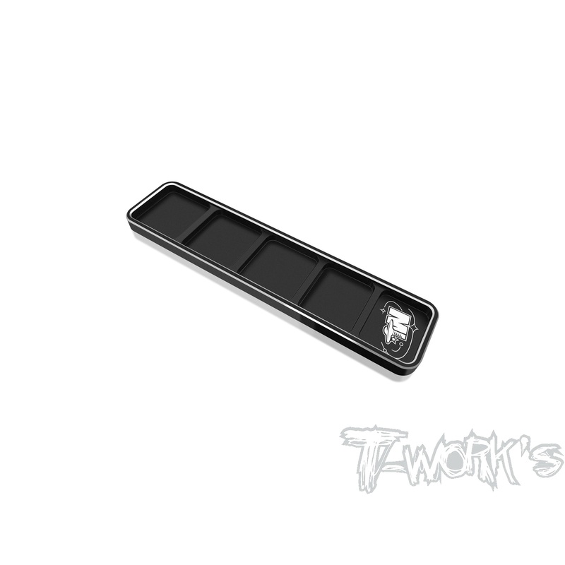 TT-120-C   T-Work's Alum. Screw And Parts Tray ( S )