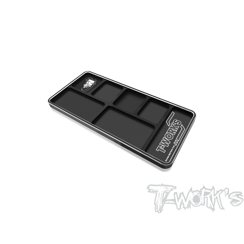 TT-120-D   T-Work's Alum. Screw And Parts Tray ( L )