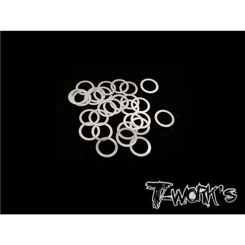 TA-096-6 6mm X 0.05mm Shim Washer 30pcs.