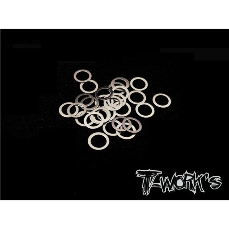 TA-097-4 4mm X 0.1mm Shim Washer 30pcs.