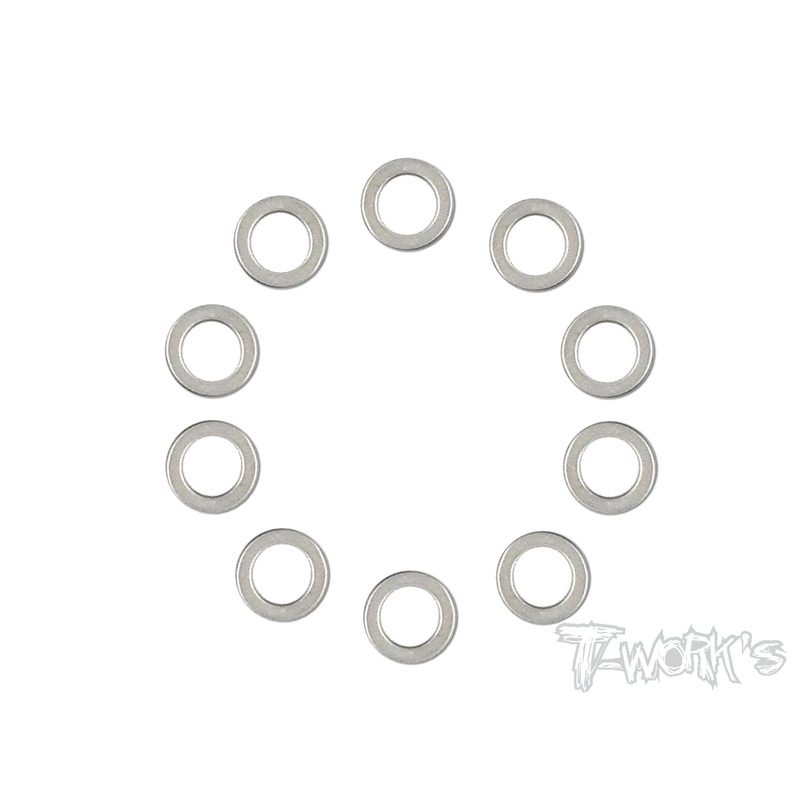 TA-105-1  7x12x1.0mm  Stainless Steel Shim Washer ( 10pcs. )