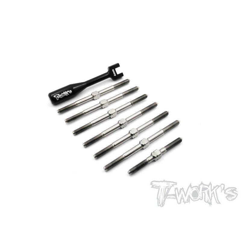 TB-096  64 Titanium Turnbuckle Set ( For Serpent Spyder SRX4 )