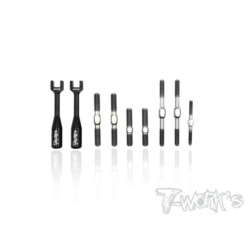 TB-097  64 Titanium Turnbuckle Set  For Kyosho MP9 TKI4,GT3,MP9e EVO