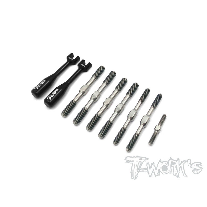 TB-100 64 Titanium Turnbuckle Set ( For Serpent Cobra GT3.0 )