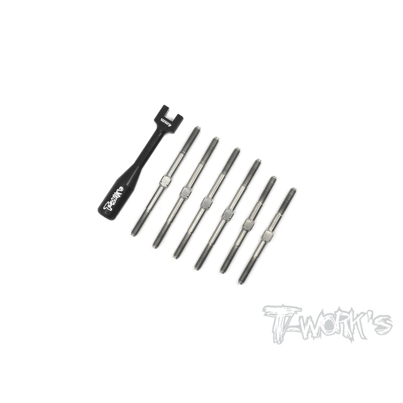 TB-113  64 Titanium Turnbuckle Set For Schumacher Cat K2