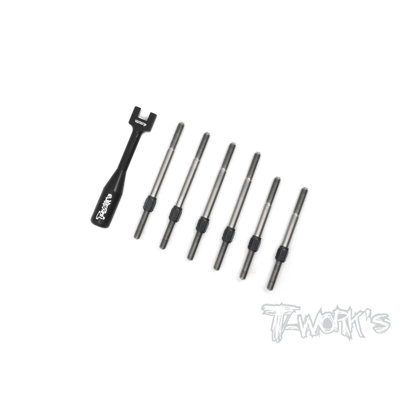 TB-113H  64 Titanium Turnbuckle Set For Schumacher Cat K2