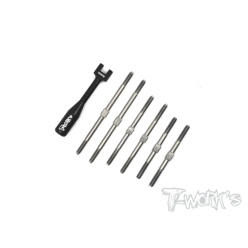 TB-114  64 Titanium Turnbuckle Set For Schumacher Cougar KF2/KR