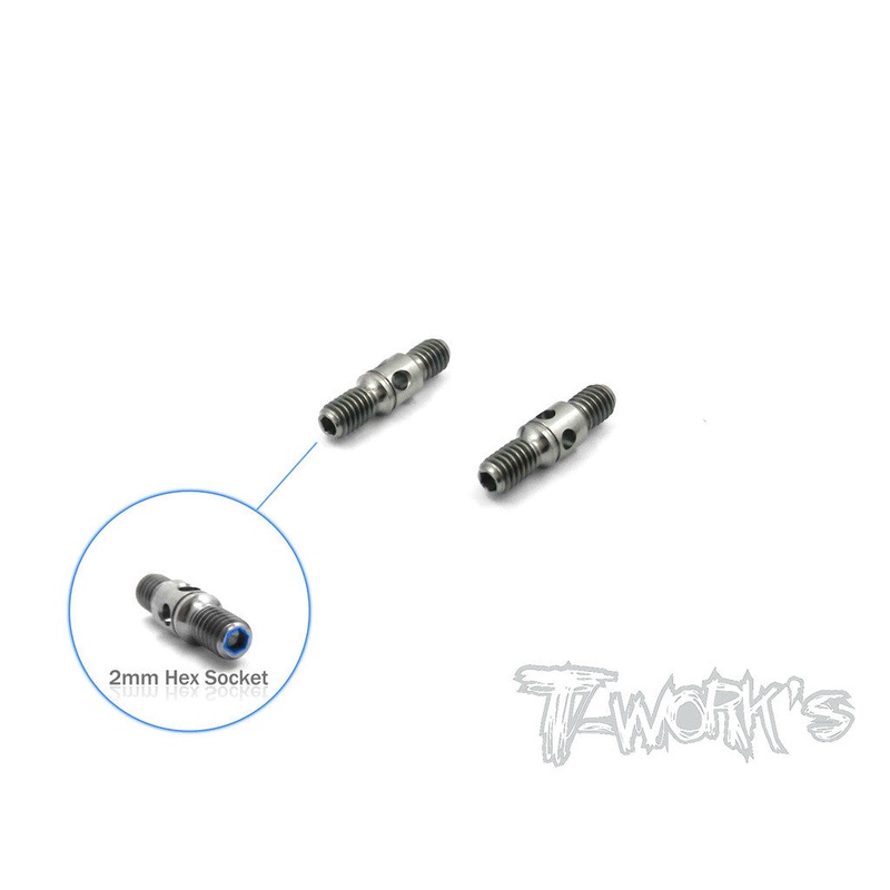 TBSOH-418  64 Titanium Turnbuckles 4mm x 18mm