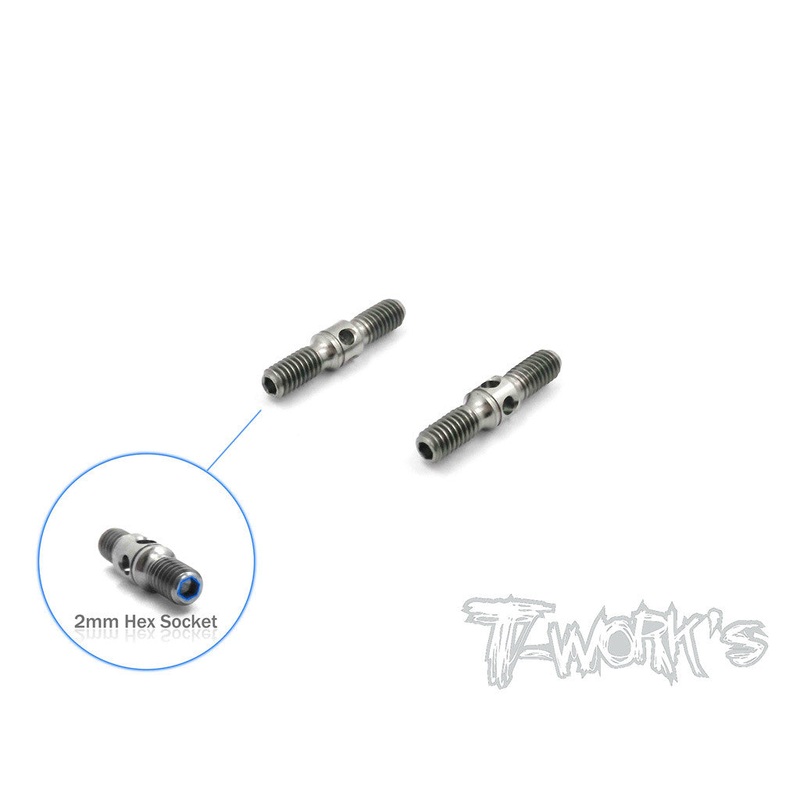 TBSOH-422  64 Titanium Turnbuckles 4mm x 22mm