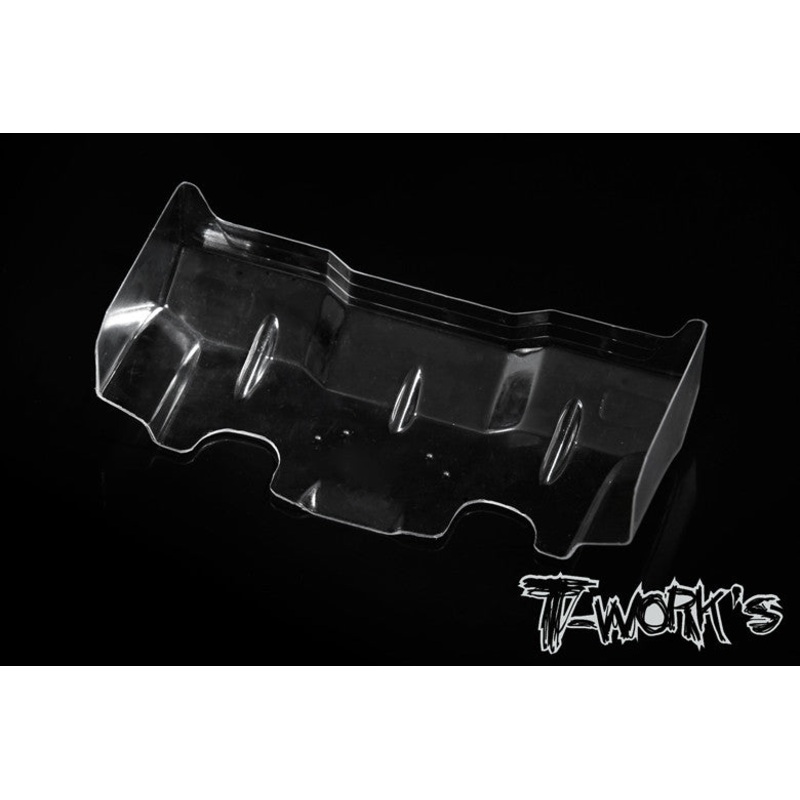 TE-129 1/10 Lexan Flat Rear Wing  6.5" Wide  2pcs.