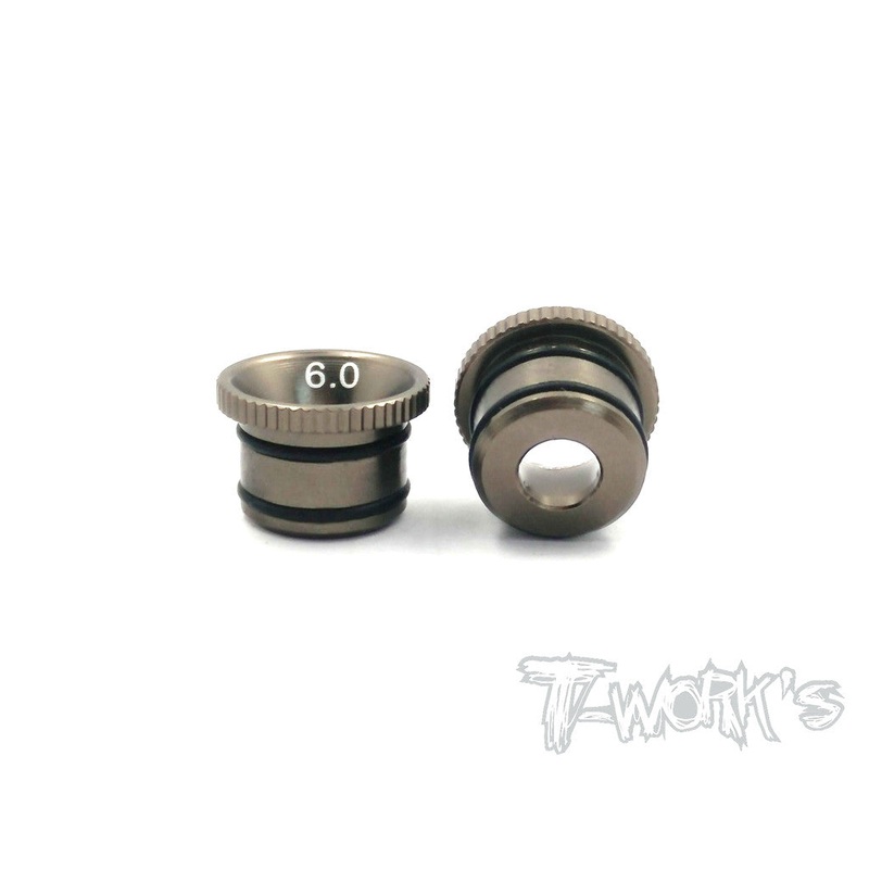 TG-013 Aluminum Fluent Carburetor Reducer 6.0mm ( For Reds & Picco )each 1pcs