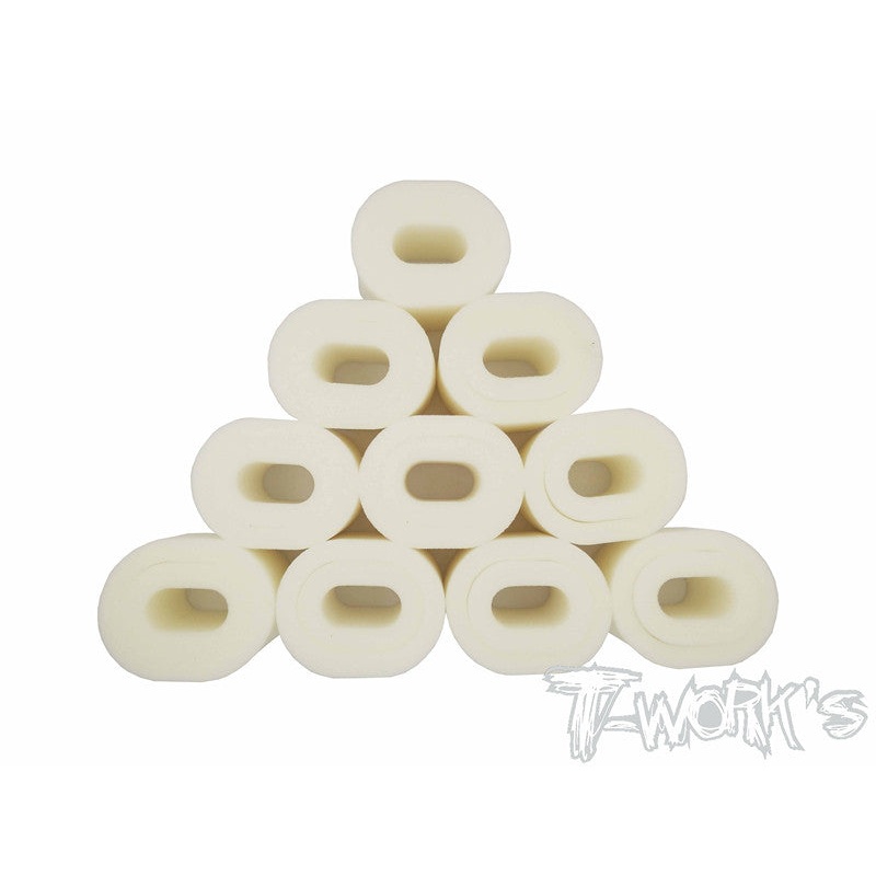 TG-046-KY High Density Filter Foam 10pcs. ( For Kyosho MP9 TKI2/TKI3/TKI4/MP10/GT3 )