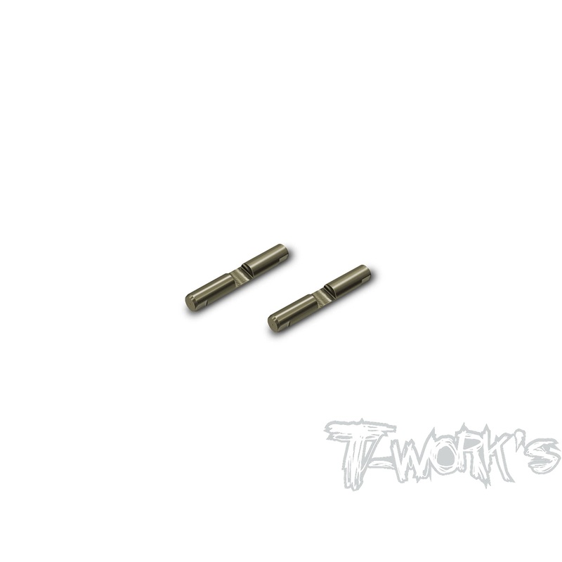 TO-258-MO-2   Hard Coated 7075-T6 Alum. Diff Cross Pin  ( For Yokomo MO2.0/SO/MD  ) 2pcs.