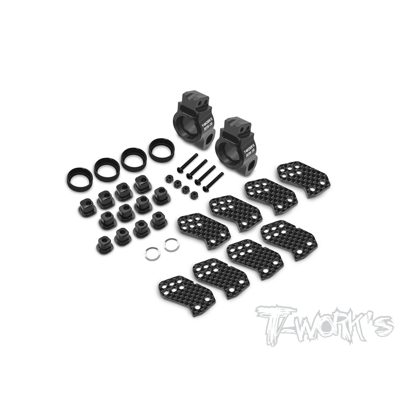 TO-279-IFB8     7075-T6 Alum. Rear Hubs ( For Infinity IFB8 )