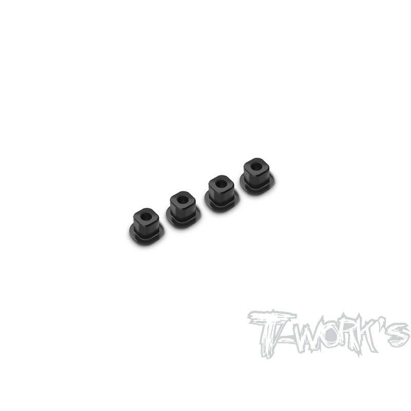 TO-347-IFB8-B   CNC Machined Delrin Rear Hub Insert ( For Infinity IFB8 ) 4pcs.