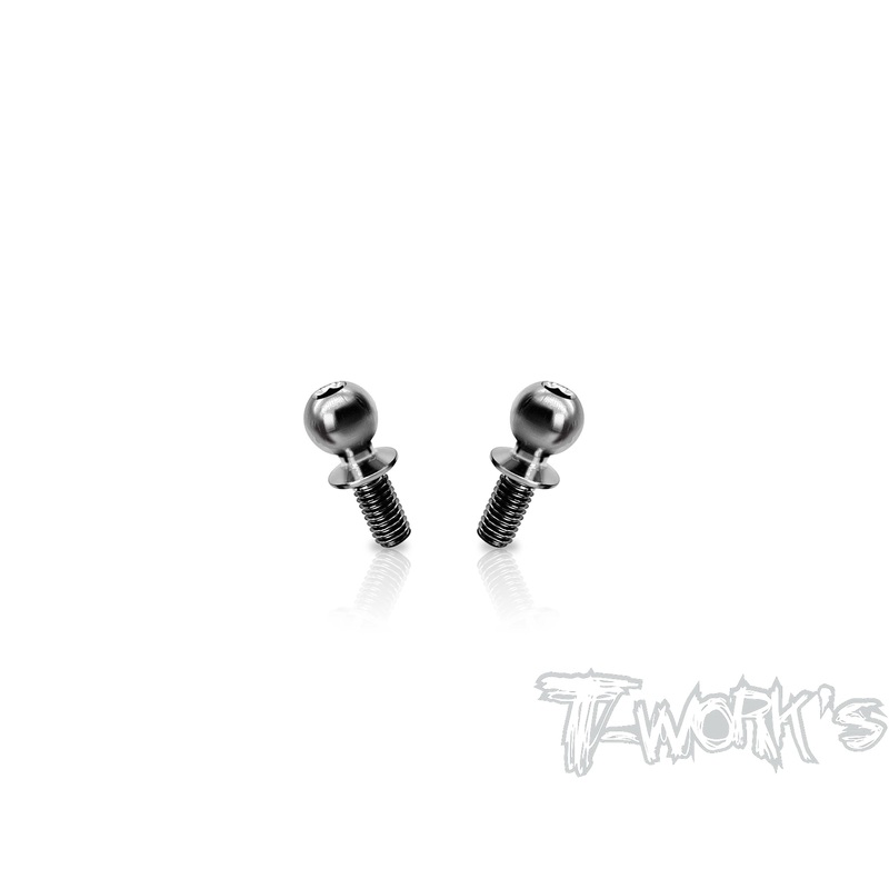 TP-Xray-54   64 Titanium 5.4x6/8/10mm Ball End ( For Xray XB2'25 ) 2pcs.