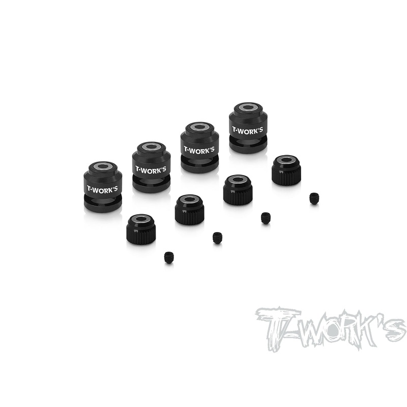 TT-028-BK   8mm Body Post Position Locator ( Black )