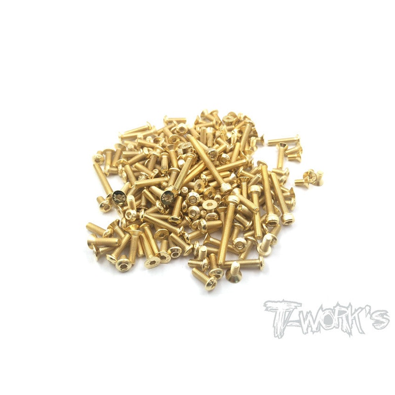 GSS-A800X  Gold Plated Steel Screw Set  116pcs.(For Awesomatix  A800X )