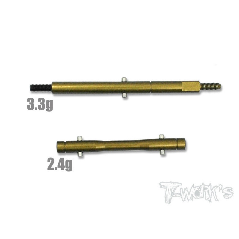 TE-142  7075-T6 Hard Coated Alum. Layshaft Set ( For TLR 22.4 )
