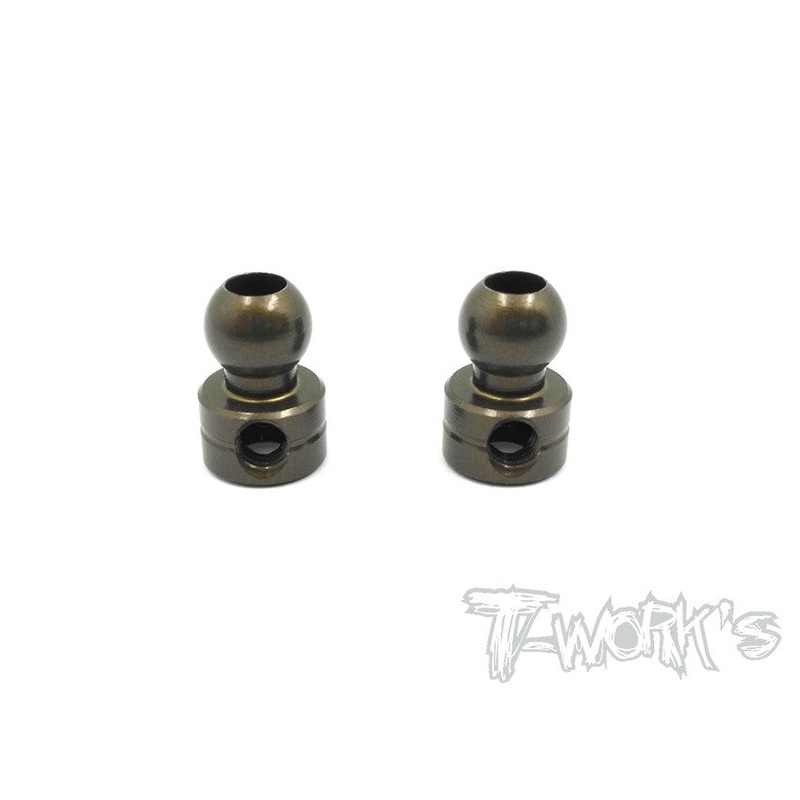 TO-199-B 7075 Hard Coated Alum.Anti-roll Bar Ball  ( For Xray XB9,XB8,XB8'16,XB8E'16,GTX'17,XB8E'17/ XB8'19/ XB8'20/XB8E'20 ) 2pcs.