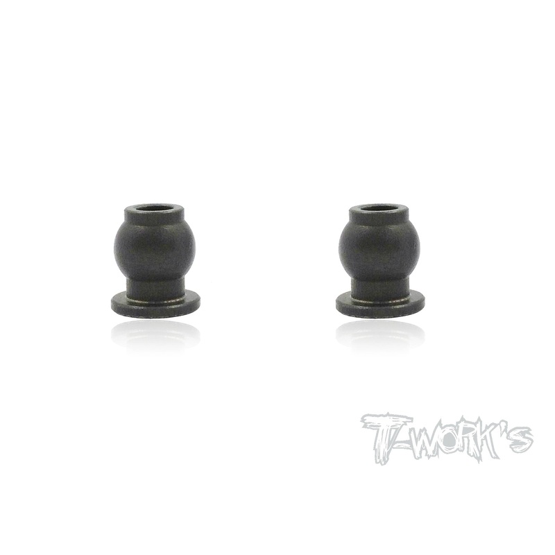 TO-199-C  7075 Hard Coated Alum.6.8mm Mounting Ball  ( For Xray XB9,XB8,XB8'16,GTX'17,XB8'17/ XB8'19/ XB8'20/XB8E'20 ) 2pcs.