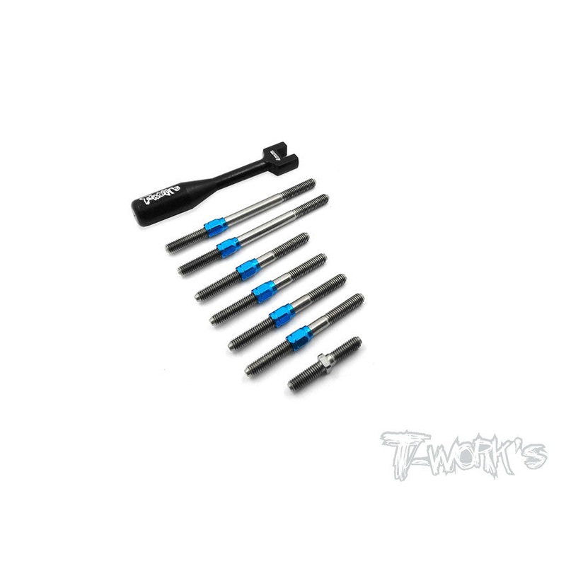 TB-110H  Hybrid Titanium Turnbuckle Set (For Team Associated TC7 / TC7.1/TC7.2)