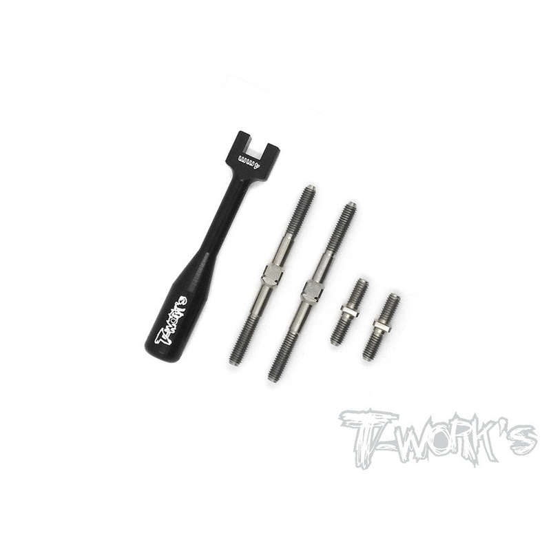 TB-120 64 Titanium Turnbuckle Set ( For Rapide P12-2016 )