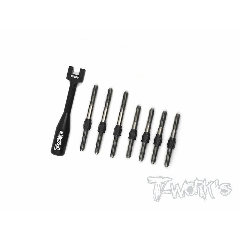 TB-121H Hybrid Titanium Turnbuckle Set For DESTINY RX-10S